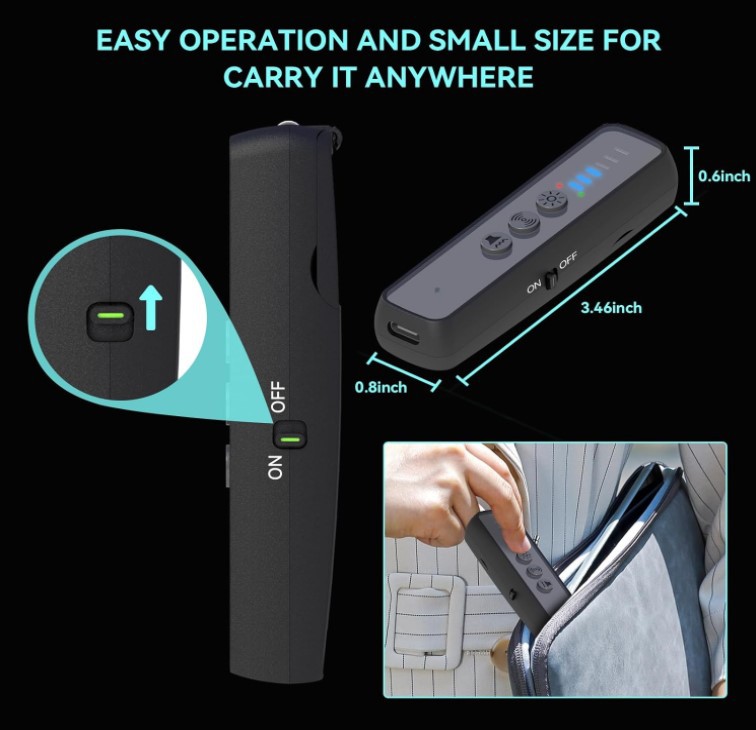 S600 Multifunction infrared signal detector search signal Anti-theft detection GPS camera detector(图1)